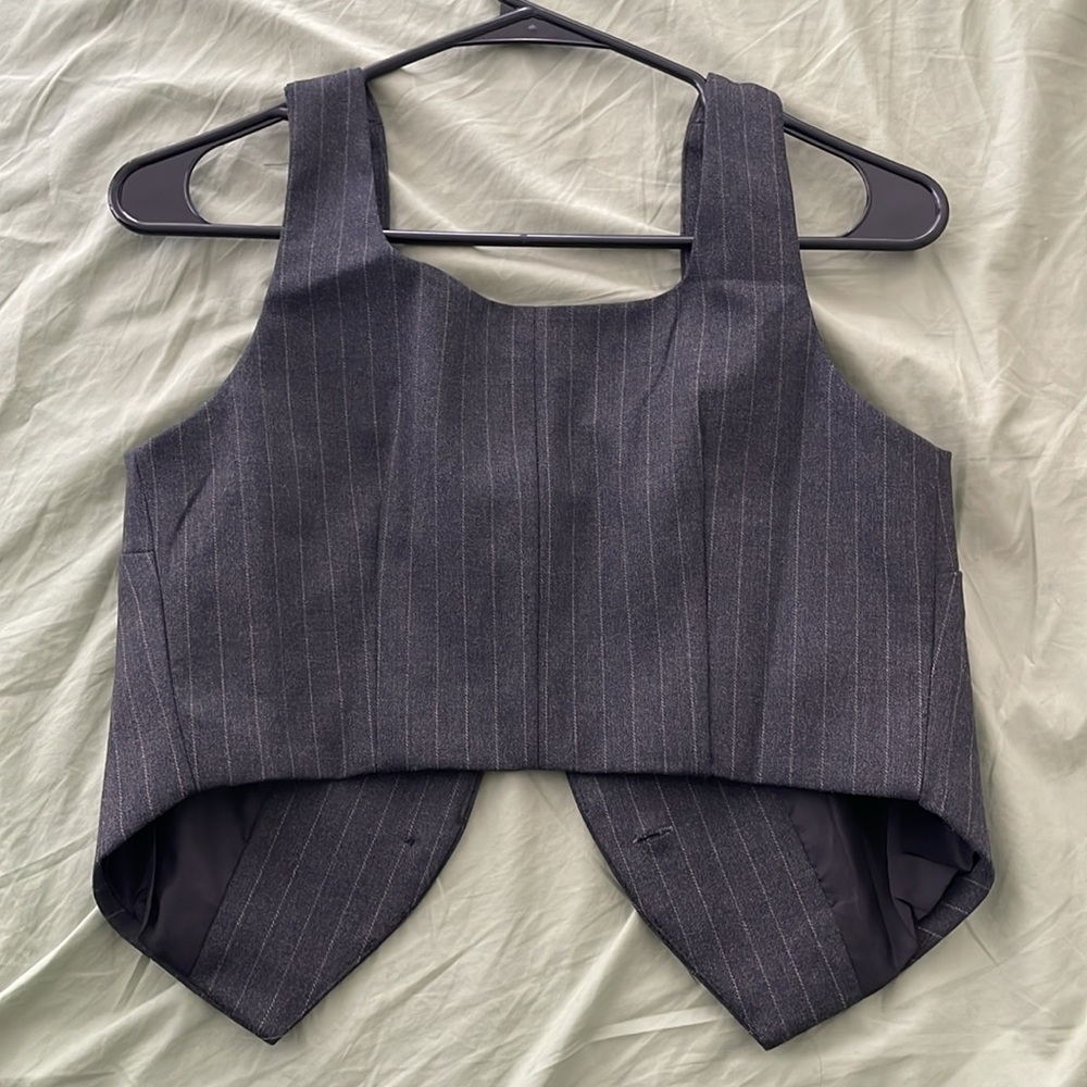 NWT Moon River Pinstripe Suit Skirt Size Small - Picture 6 of 11